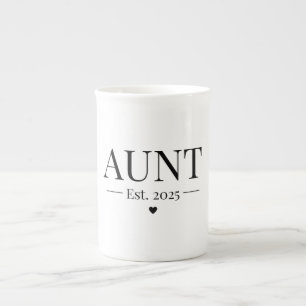 Caneca De Porcelana Tia Estabelecida 2025