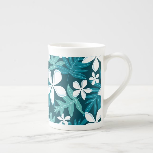 CANECA DE PORCELANA TIARE (TEAL) (Direita)