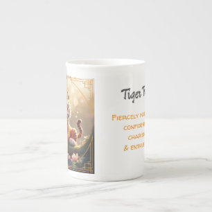 Caneca De Porcelana Tigre - Zodíaco Chinês