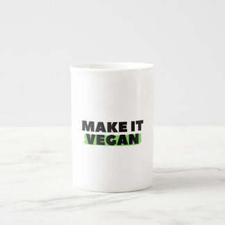 Caneca De Porcelana Tornar Vegan