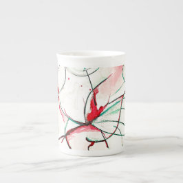 Caneca De Porcelana Trait coulant 1