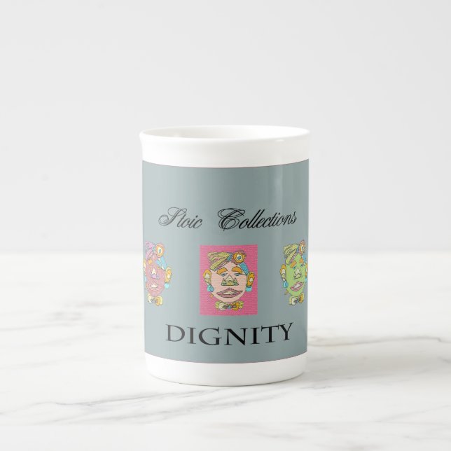 Caneca De Porcelana Triple Dignity Specialty Mug (Frente)