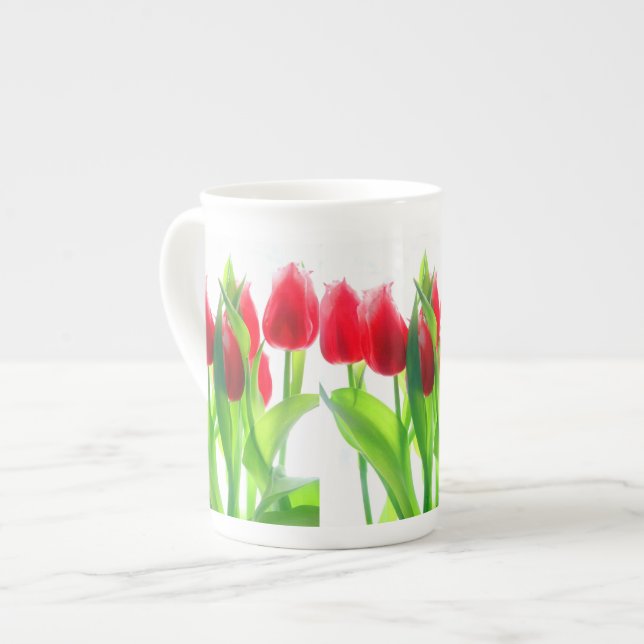 Caneca De Porcelana Tulips Mug (Frente Esquerda)