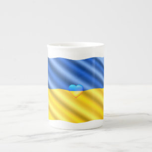 Caneca De Porcelana Ucrânia Flag Mug - Liberdade