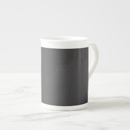 Caneca De Porcelana Um fundo cinza ardósia sólido sem nada distinto