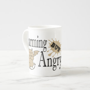 Caneca De Porcelana Uma citação engraçada e encantadora do gato maldit