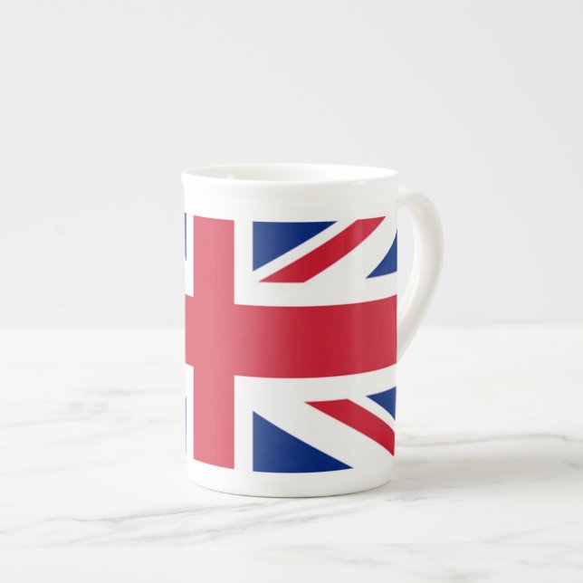 Caneca De Porcelana Union Jack (Frente Esquerda)