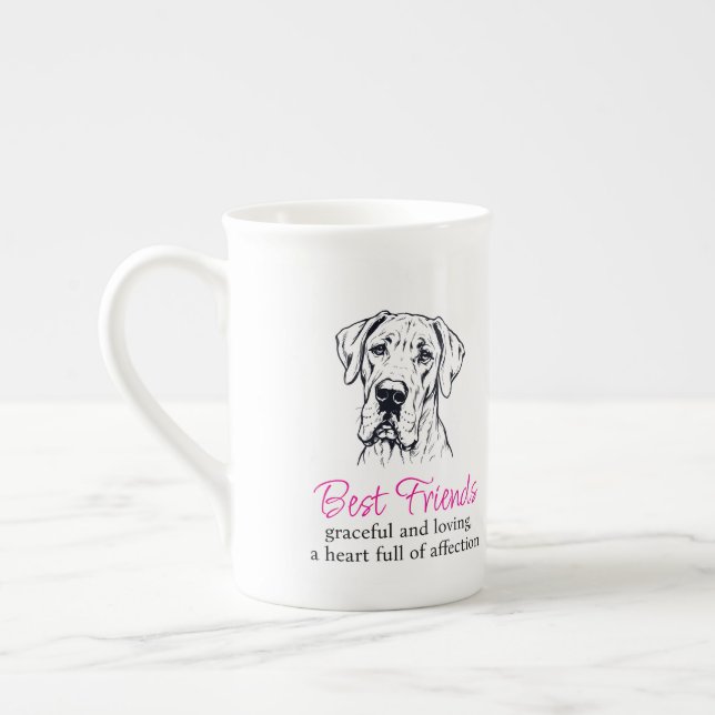 Caneca De Porcelana Vencedor do Melhor da Raça (Esquerda)