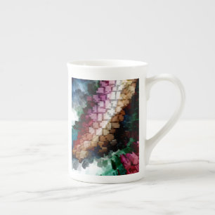 Caneca De Porcelana Vento Escuro Cubo Centrado