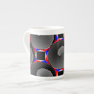 Caneca De Porcelana Verificador digital Yin Yang por Kenneth Yoncich