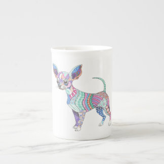 Caneca De Porcelana Vibrant Chihuahua Special Mug