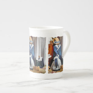 CANECA DE PORCELANA VICTORIAN ENGLAND