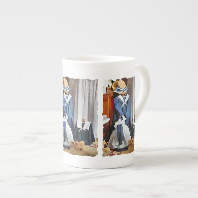 CANECA DE PORCELANA VICTORIAN ENGLAND (Frente Esquerda)