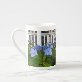 Caneca De Porcelana Victorian Hydrangea e Porch - Vineyard de Martha