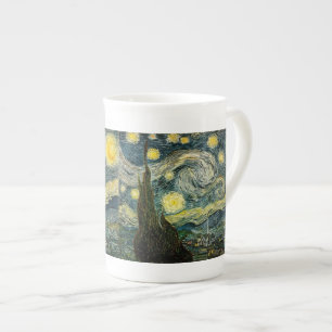 Caneca De Porcelana Vincent van Gogh's The Starry Night (1889)