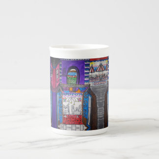 Caneca De Porcelana Violet's under the sun foodie mug