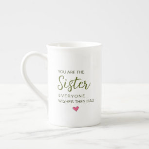 Caneca De Porcelana Você É A Irmã Que Todos Gostariam De Ter