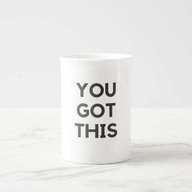 Caneca De Porcelana Você tem isso (Frente)