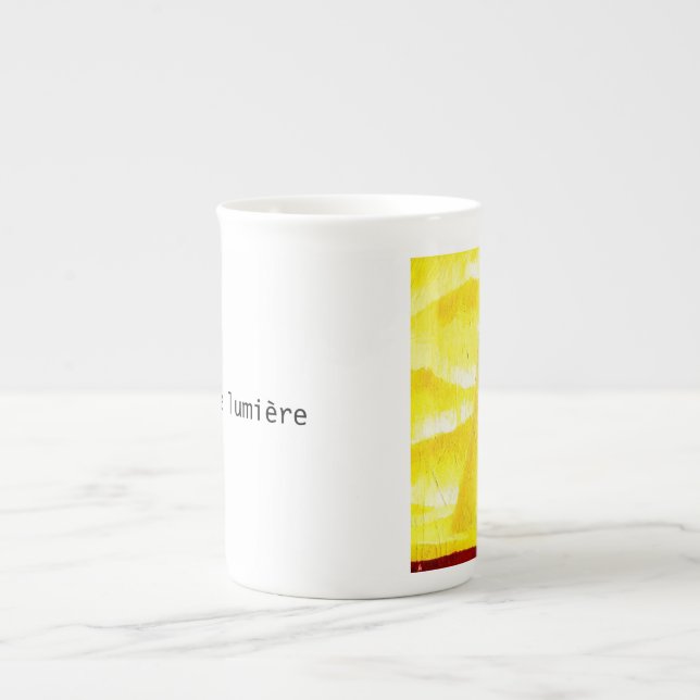 Caneca De Porcelana Voile de lumière (Frente)