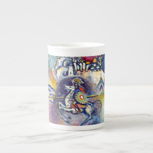 Caneca De Porcelana Wassily Kandinsky - St George & os cavaleiro