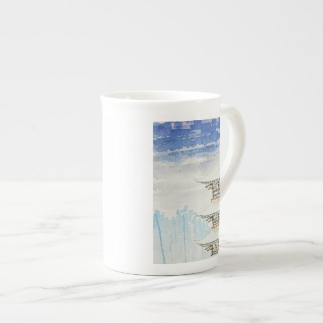 CANECA DE PORCELANA WE ♡ KYOTO (Frente Esquerda)