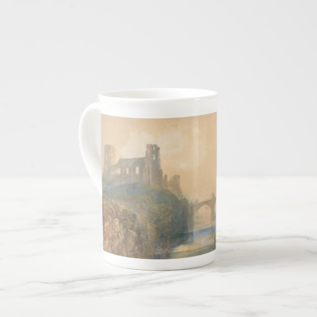 Caneca De Porcelana William Turner Barnard Castle (Frente Esquerda)