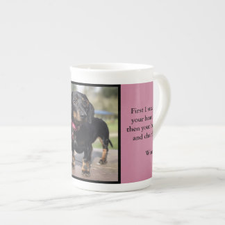 Caneca De Porcelana Winnie o daschund