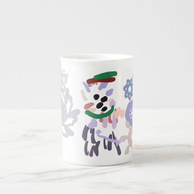 Caneca De Porcelana Yeti winter fun (Frente)