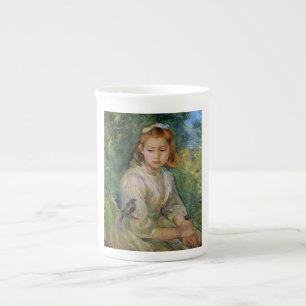 Caneca De Porcelana Young Girl With a Bird (por Berthe Morisot)