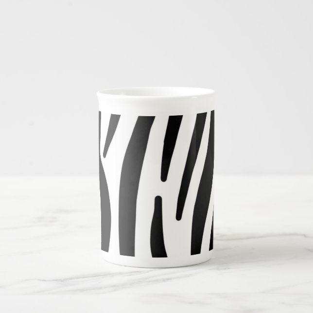 Caneca De Porcelana Zebra (Frente)