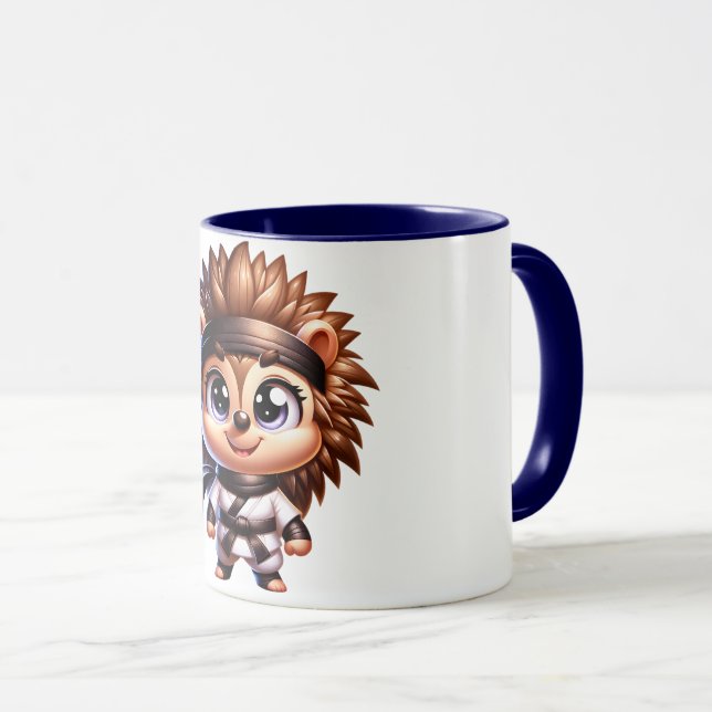 caneca de porco-espinho (Frente Esquerda)