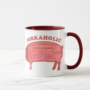 Caneca de Porkaholic