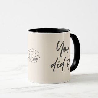 Caneca de Pós-Graduação Personalizada – Estilo de 