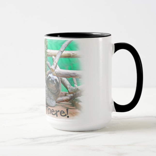 Caneca de Preguiça - Segure firme! (Direita)