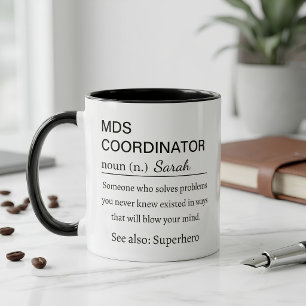 Caneca de Presente de Definição de Coordenador de