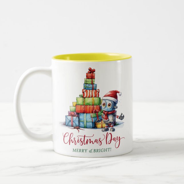 Caneca de Presente de Natal (Esquerda)