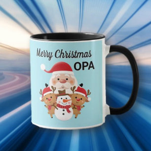 Caneca de presente de Natal para o VOVÔ