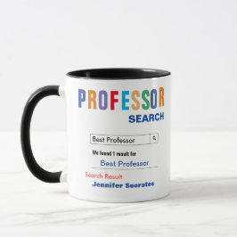 Caneca de Presente de Professor Personalizada Engr