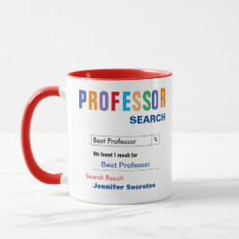 Caneca de Presente de Professor Personalizada Engr