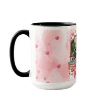 Caneca de Presente de Professora de Gato Fofa