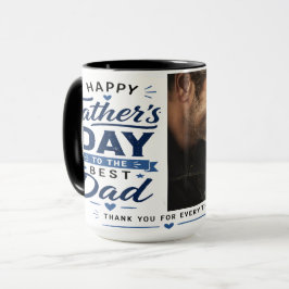 Caneca de Presente do Dia dos Pais com Foto Person
