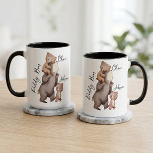Caneca de Presente do Dia dos Pais para Papai Urso