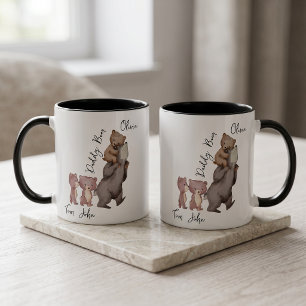 Caneca de Presente do Dia dos Pais para Papai Urso