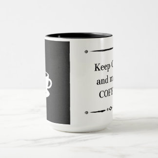 Caneca de Presente para Amante de Café – Mantenha
