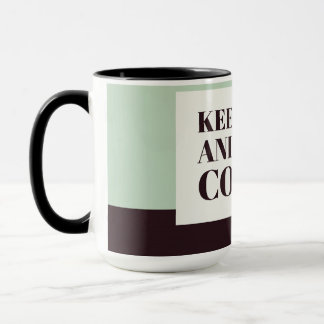 Caneca de Presente para Amante de Café – Mantenha