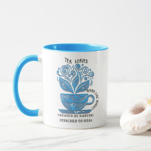 Caneca de presente para amante de chá lindo para b