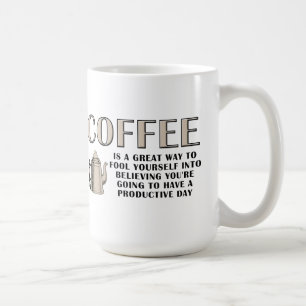 Caneca de Produtividade de Café