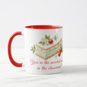 Caneca de Professor Sweetest Scoop – Presente de V