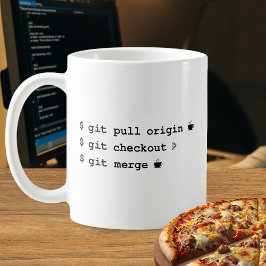 Caneca De Programação - Café E Pizza