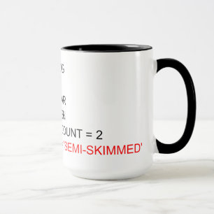 CANECA DE PROGRAMAÇÃO DO CHÁ DO SQL